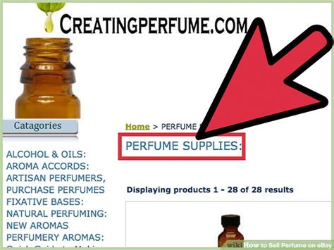 how to sell perfume vials ebay